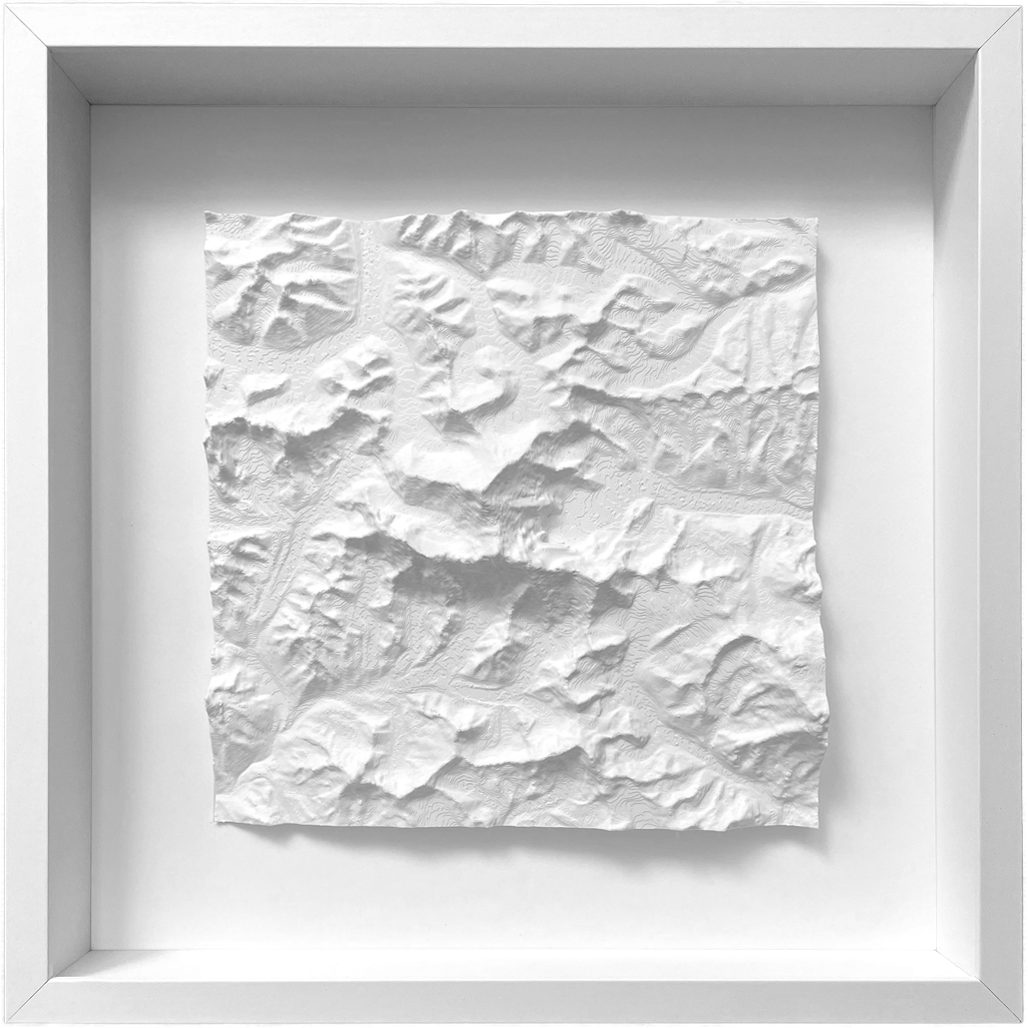 Mount Everest, NPL | 3D Topografische Karte
